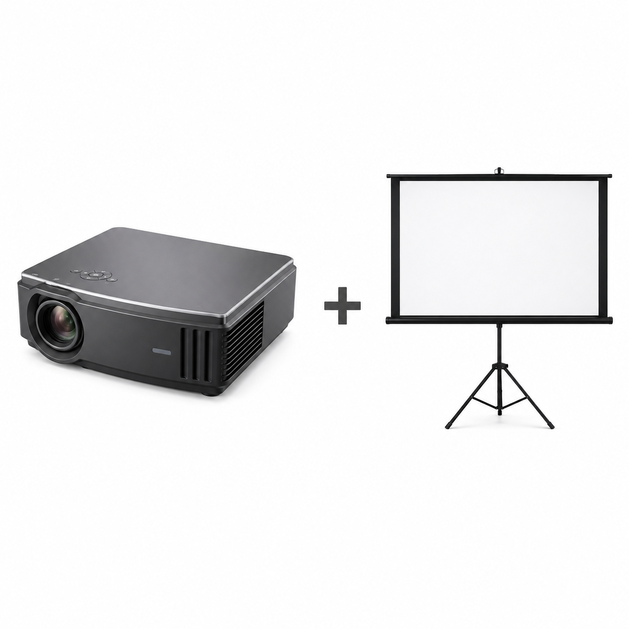 Sala profesional con sistema de proyección audiovisual
