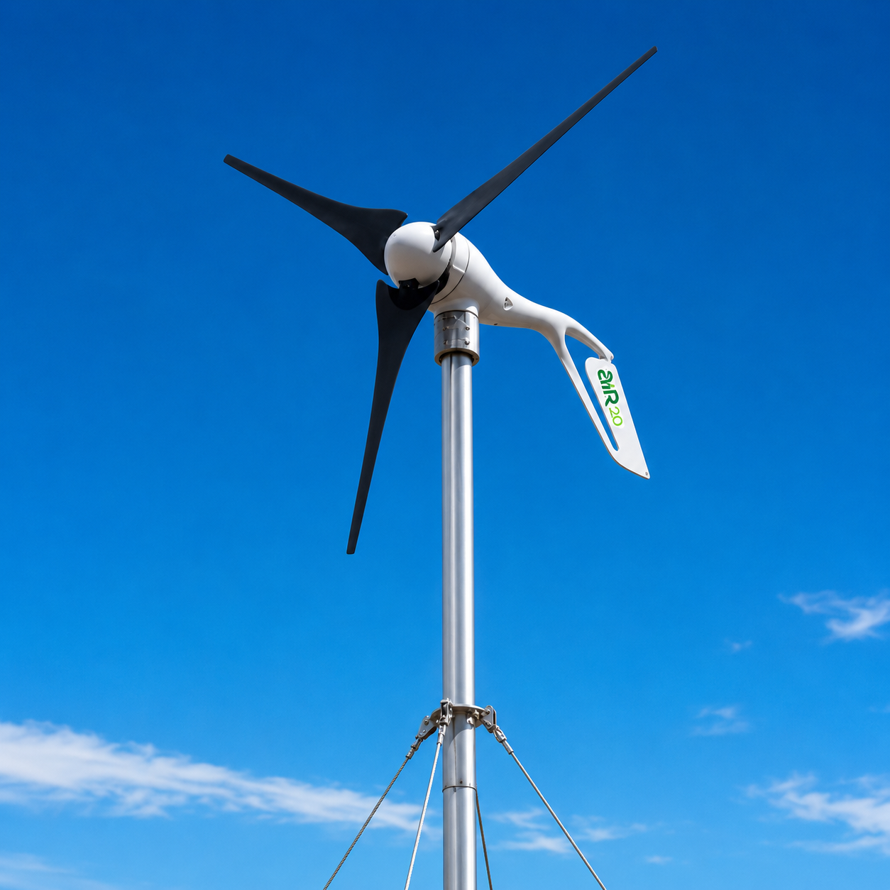 Aerogenerador mostrado en la web original