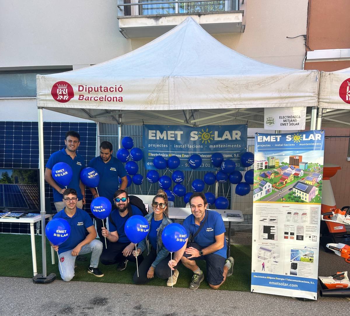 EMET SOLAR en la feria ECO Sant Cugat