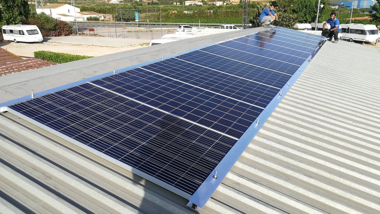 Instalación solar financiable