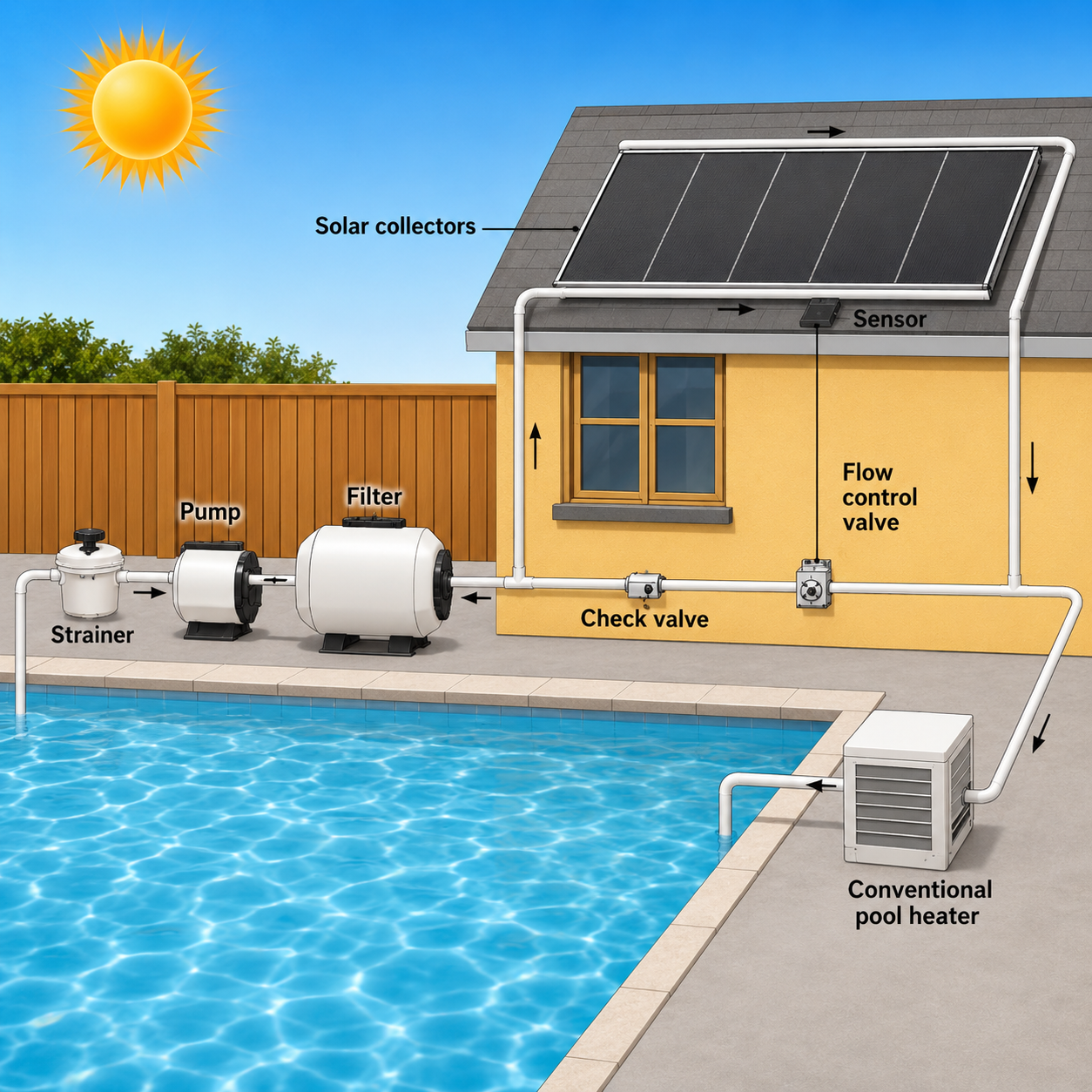 Sistema de energía solar térmica